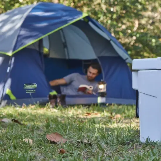 Coleman 4'x7' Sundome 2 Person Camping Tent - Gray/Blue image {2}