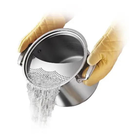 Tramontina Gourmet Induction 6 qt. Pasta Pot image {5}