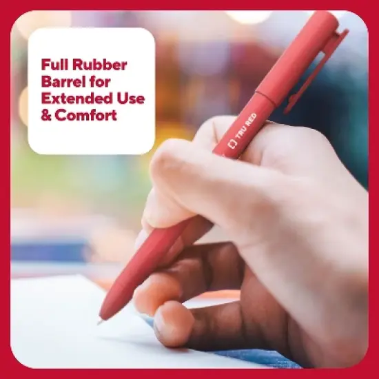 TRU RED Quick Dry Gel Pens Med Point 0.7mm image {4}