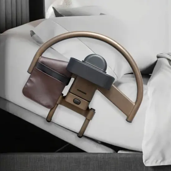 Signature Life Freedom Click Bed Handle for Adjustable Beds, Champagne Gold image {9}