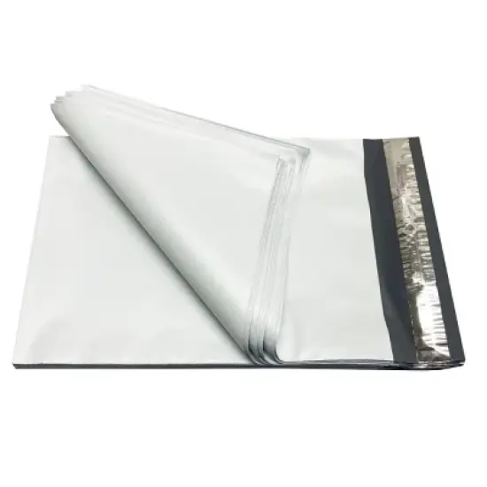 UOFFICE White  Poly Mailers Bags 7.5x10.5" image {2}