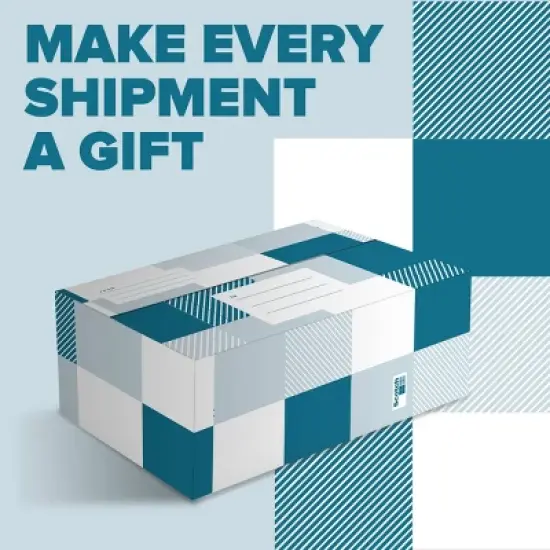 Scotch Plaid Designer Mailing Box Blue image {4}