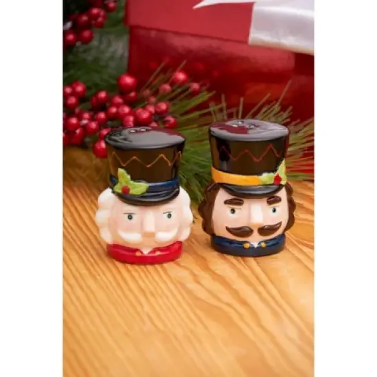 Gallerie II Christmas Nutcracker Salt & Pepper Shaker Set of 2 image {2}