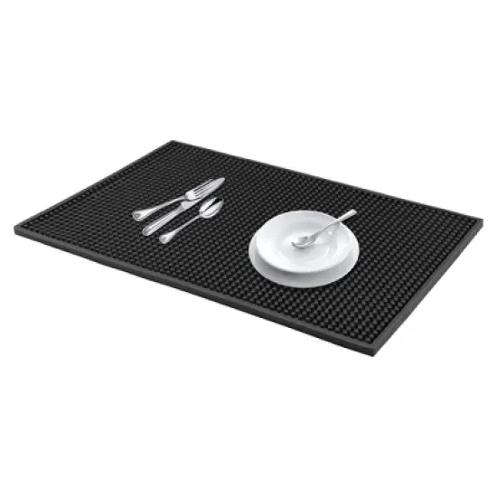 REGALWOVEN Silicone Dish Drying Mat for Kitchen Counter, Heat Resistant Silicone Mat 1 Pc image {6}