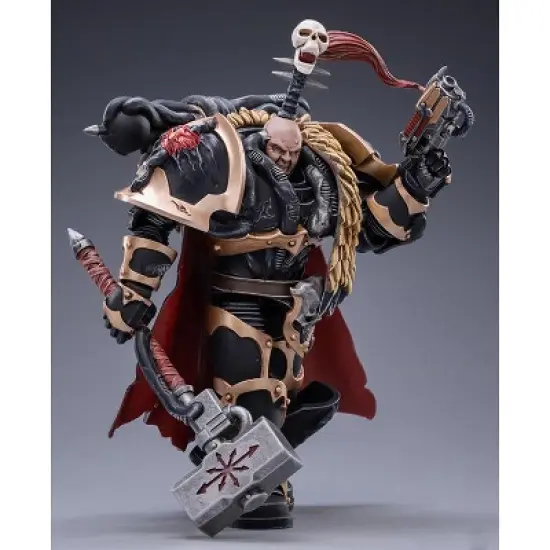 Lord Khalos the Ravager Black Legion 1/18 Scale | Warhammer 40K | Joy Toy Action figures image {4}