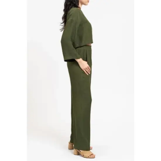 August Sky Lightweight High Rise Pants image {2}
