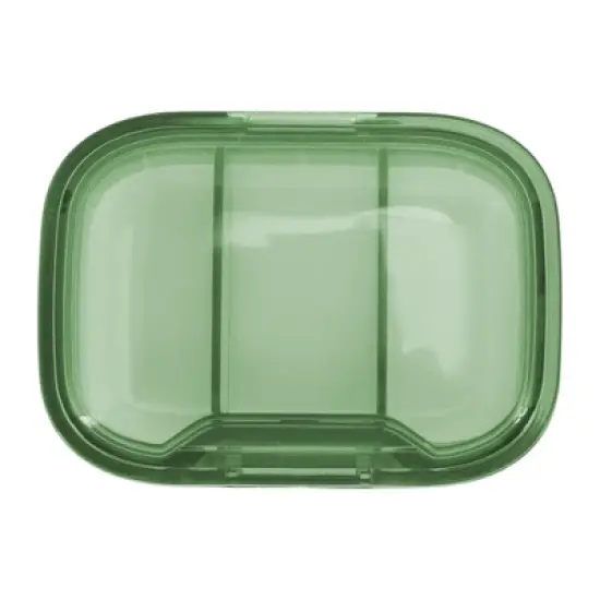 Unique Bargains 3 Grid Portable Pill Case 1 Pc image {9}