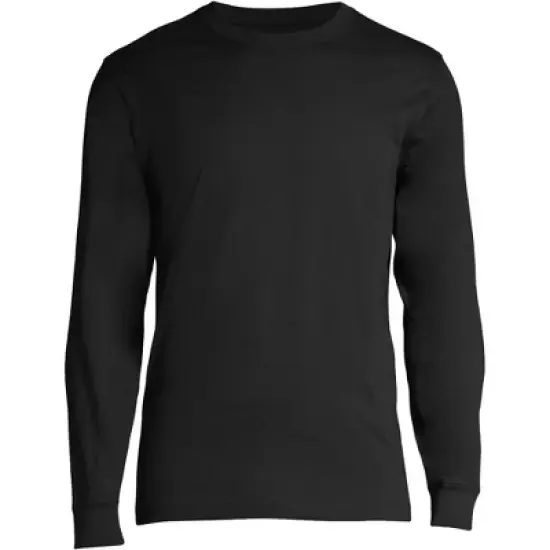 Lands' End School Uniform Men's Long Sleeve Essential T-shirt image {3}