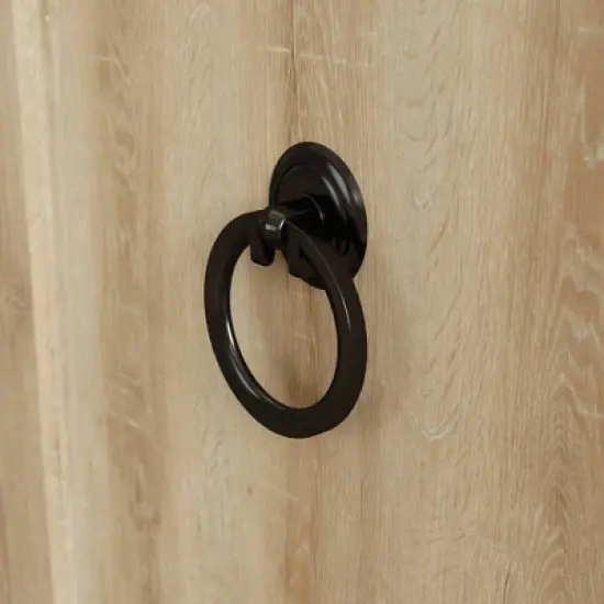 72.32" 3 Open Shelves Adaline Caf&eacute; Library Vertical Bookcase Orchard Oak - Sauder image {6}