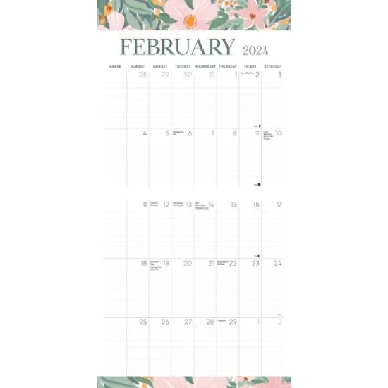 Willow Creek Press 2024 Wall Calendar 12"x12" Mom's Planner image {2}