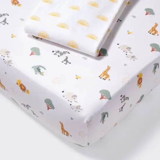 Crib Bedding Set - Safari Sun - 4pc - Cloud Island&trade; image {2}