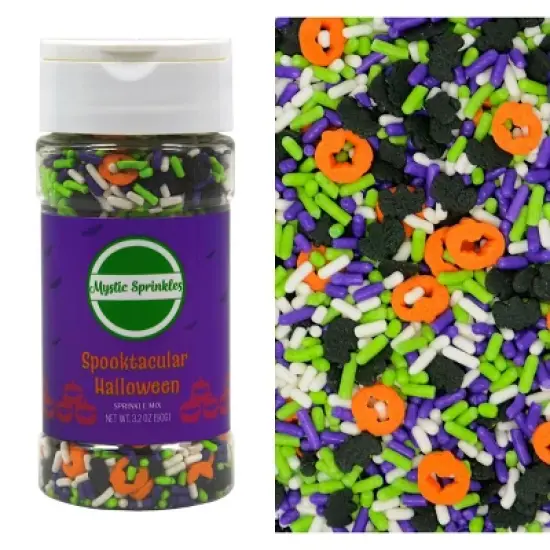 Mystic Sprinkles Spooktacular Sprinkle Mix 3.1oz Bottle image {7}