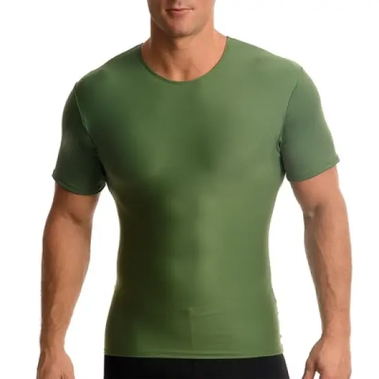Insta Slim Big and Tall Activewear Compression Crew Neck TA0001BT image {13}