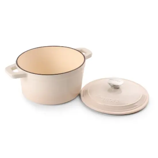 BergHOFF Neo 5Pc Cast Iron Cookware Set, 3Qt Covered Dutch Oven, 5Qt Covered Stock Pot, & 10" Fry Pan image {8}