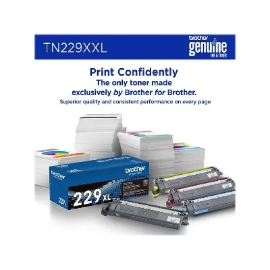 Brother TN229XXL Cyan Super High Yield Toner Cartridge (TN229XXLC) image {3}