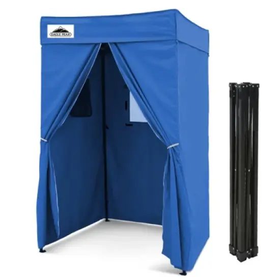 EAGLE PEAK 4x4 Pop Up Canopy, Portable Privacy Changing Room Photoshoots image {9}