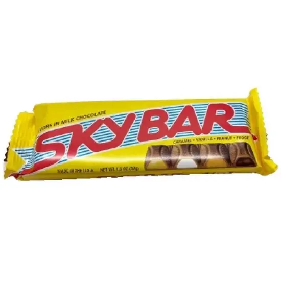 Sky Bar (1.5 oz) &ndash; Nostalgic Chocolate Candy Bar - Available in 1 Pack, 6 Pack, & 24 Pack image {2}