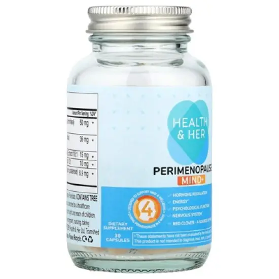 Health and Her Perimenopause Mind+, 30 Capsules image {3}