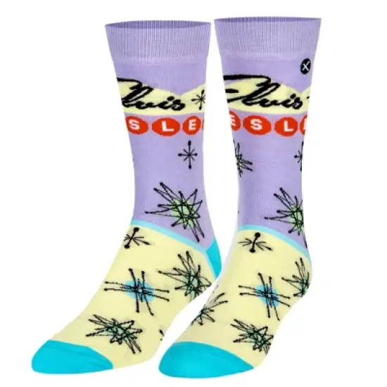 Odd Sox, Elvis Presley, The King of Rock N Roll Men's Socks, Fun Collector Gifts image {7}