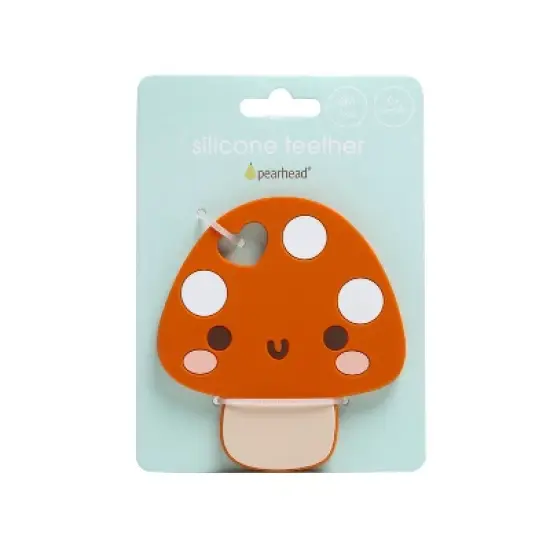 Pearhead Mushroom Silicone Teether image {6}
