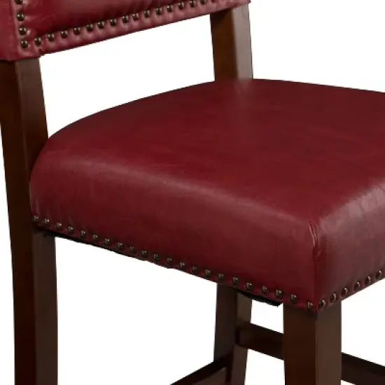 24" Brook Counter Height Barstool - Linon image {5}