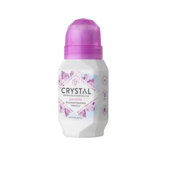 Crystal 24hr Roll-On Deodorant - Unscented 2.25 fl oz image {4}