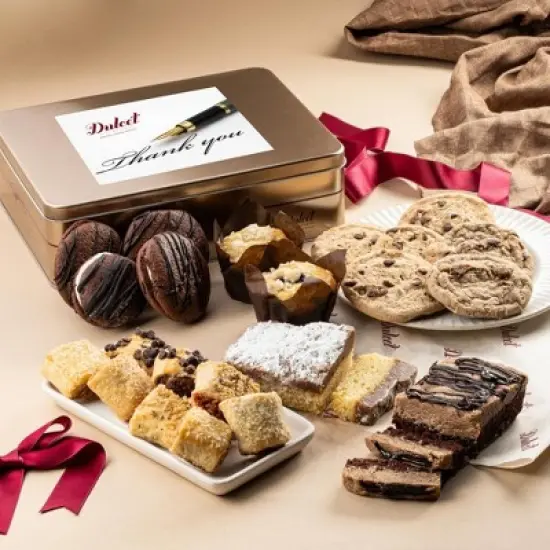 Gourmet Gift Baskets, Rugelah and Cookies Gift Baskets, Get Well Soon Food Gift Baskets for Women, Daughter, Sister, and Mom by Dulcet Gift Baskets image {9}