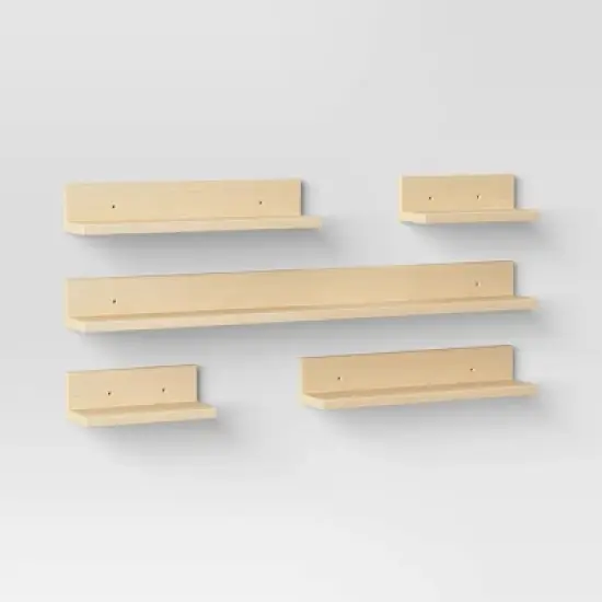 5pk Wall Shelf Picture Ledge - Room Essentials&trade; image {4}