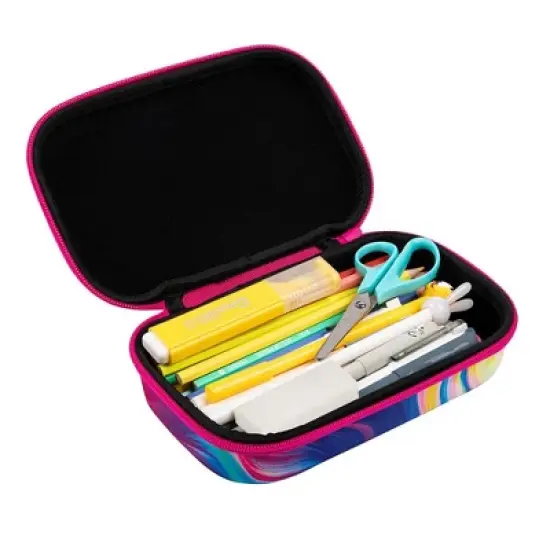 ZIPIT Colorful Pencil Case, Pencil Box for Girls image {3}