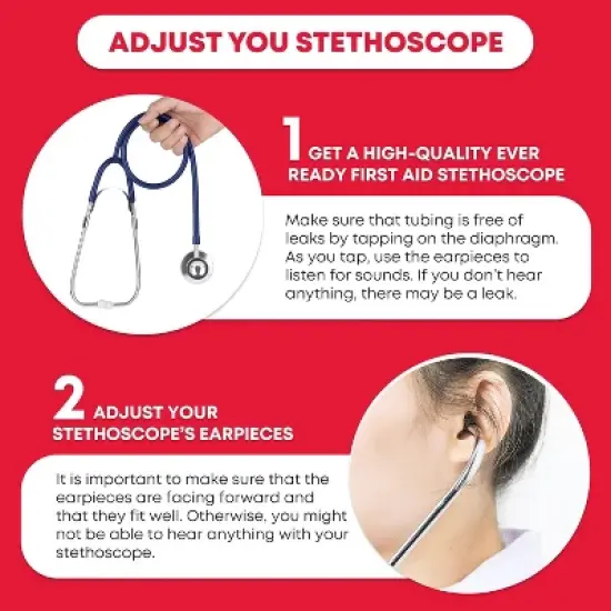 Dual Head Stethoscope image {4}