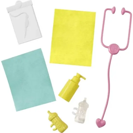 Barbie You Can Be Anything Baby Doctor Brunette Doll and Playset image {4}