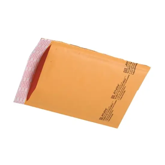 Sealed Air Jiffy Padded Self Seal Mailer, #4, 9 1/2 x 14 1/2, Natural Kraft, 100/Carton (67320) image {1}