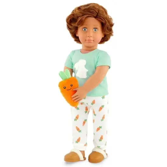 Our Generation Bedtime Bunny Pajama Outfit for 18" Boy Dolls image {1}