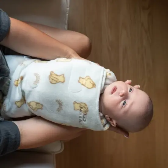 HALO Innovations Microfleece Sleepsack Swaddle Wrap - Sunshine Winnie image {3}