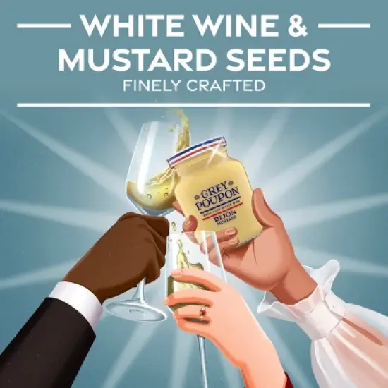 Grey Poupon Dijon Mustard - 8oz image {3}