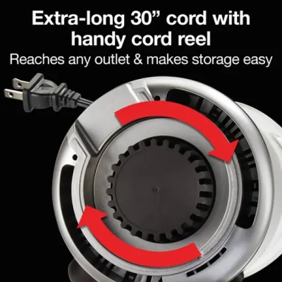 Proctor Silex 3.5 Cup Food Chopper Gray - 72870: Electric Veggie Chopper & Dicer, Dishwasher-Safe, 350W, Silver image {4}