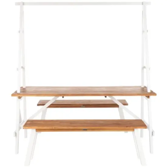 Willamy 3 Pc Dining Set - Outdoor - PAT6761 - Safavieh image {10}