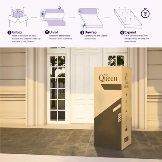 NapQueen 6" Elsa Innerspring Mattress image {5}