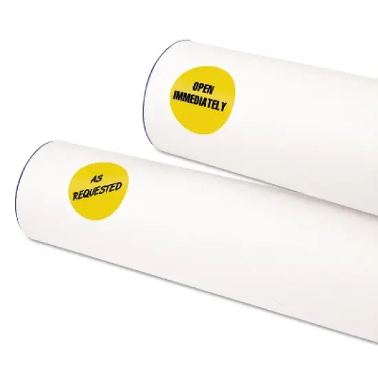 Avery Printable Removable Color-Coding Labels 1 1/4" dia Neon Orange 400/Pack 05476 image {2}