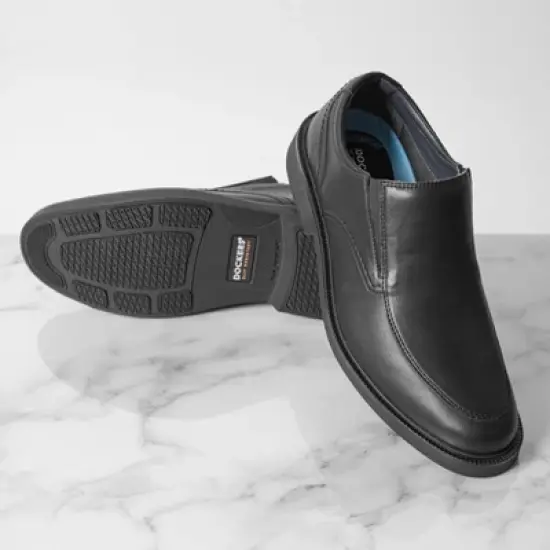 Dockers Mens Turner Slip Resistant Slip On Casual Loafer Safety Shoes image {6}