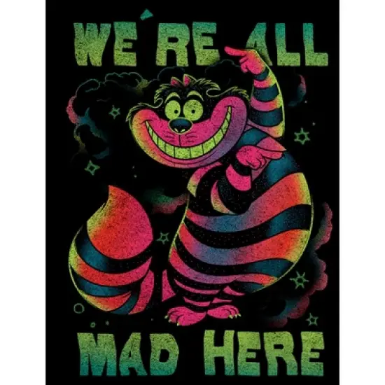 Men's Alice in Wonderland Rainbow Cheshire Sweatshirt image {1}