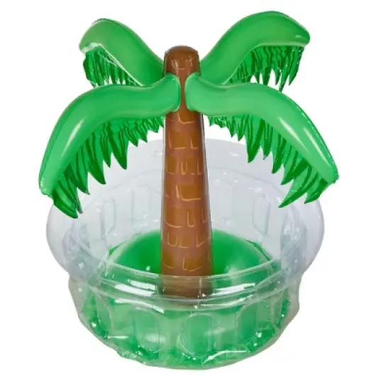 Playbees Inflatable Palm Tree Cooler 28 inch image {2}