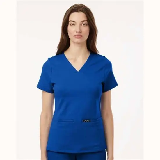 EG PRO Women's Scrub V-Neck Top Cesi Ultrasoft image {5}