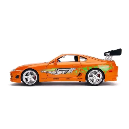 Fast & Furious 1:18 Scale Toyota Supra Die-cast Vehicle with Brian Figure image {3}