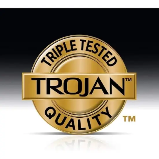 Trojan - Her Pleasures, Sensations Lubricated Latex Condom, 3 Ct image {5}