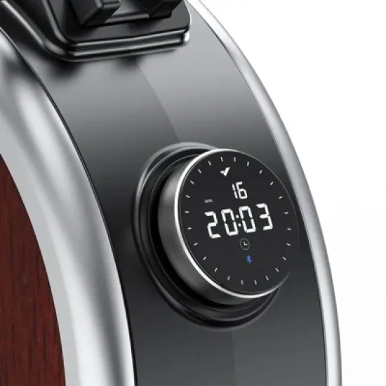 MERACH Q1S Pro Magnetic Rowing Machine Workout Full Body Fitness For Home, Dual Slide Rail with Max 350lbs Weight Capacity, App Compatible image {2}