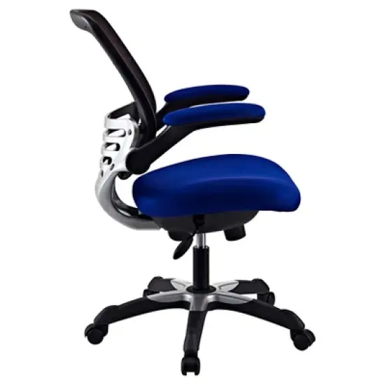 Edge Mesh Back with Leatherette Seat Office Chair - Modway image {2}