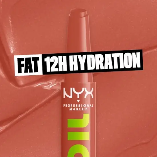 NYX Professional Makeup Fat Oil Slick Click Tinted Lip Balm - Verified - 0.07oz image {5}