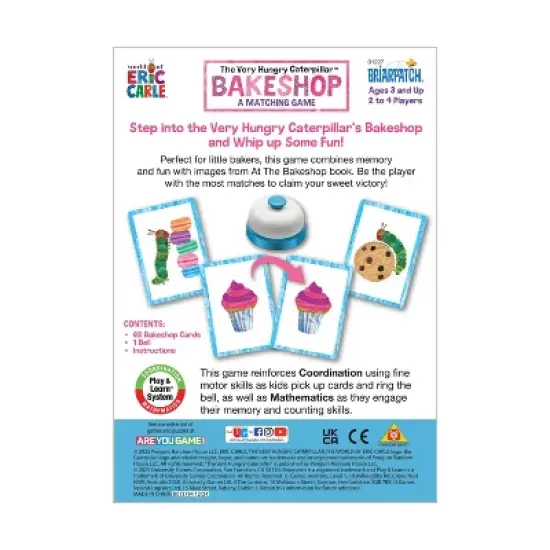The Very Hungry Caterpillar Bakeshop - A Matching Game image {3}