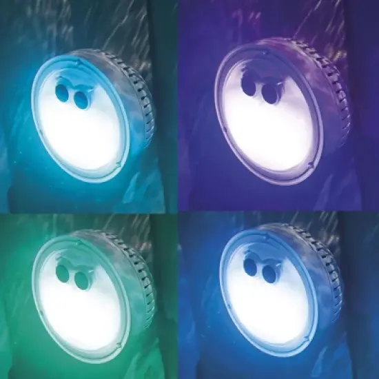 Intex PureSpa Multi-Colored LED Light, Maintenance Kit & Attachable Cup Holder image {4}